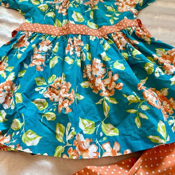 Eleanor Rose Floral Set Size 4-5 - Picture 3 of 9